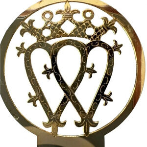 Vintage Celtic Brass Bookmark‎ Scotland